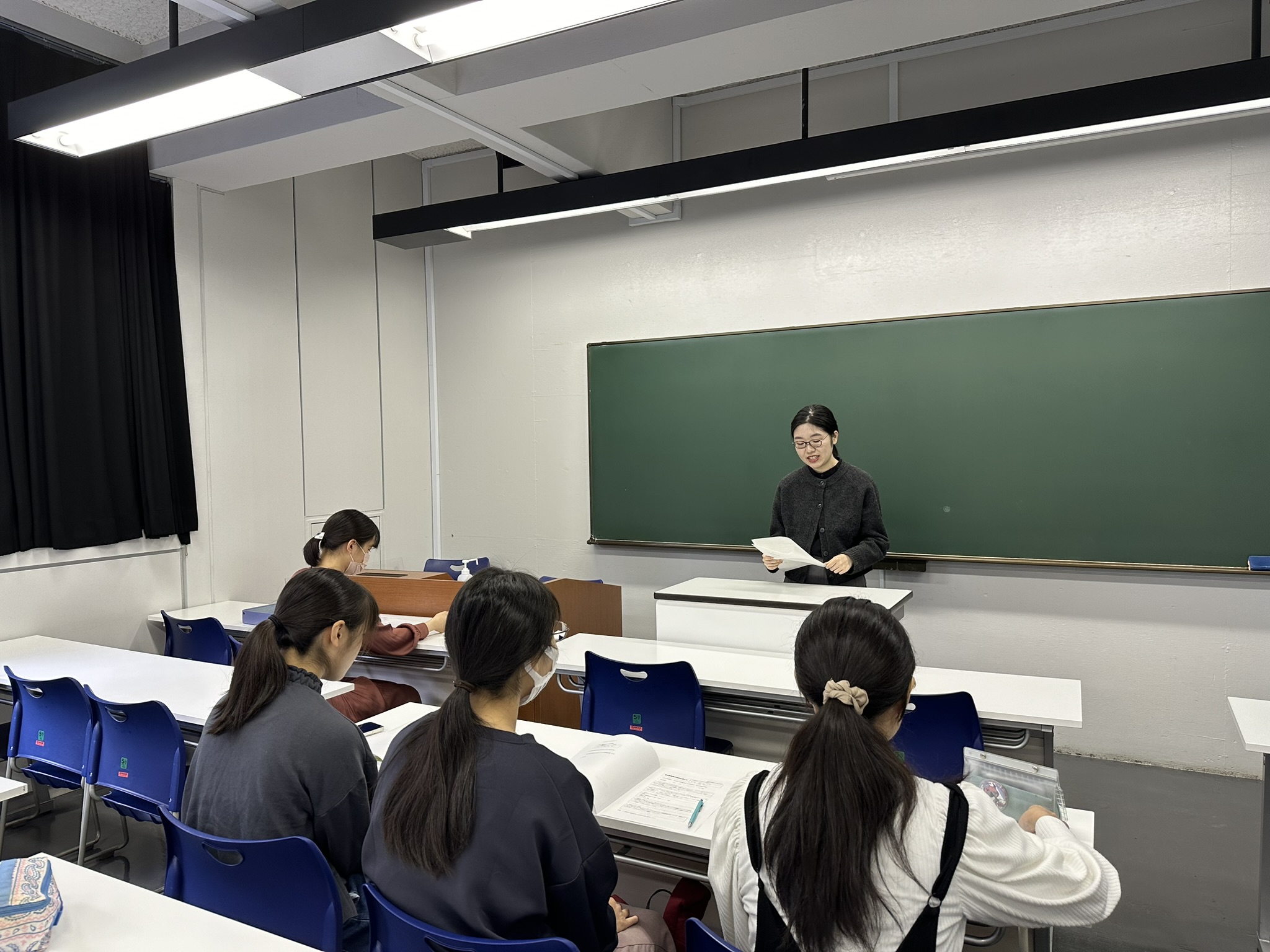 報告会のようす