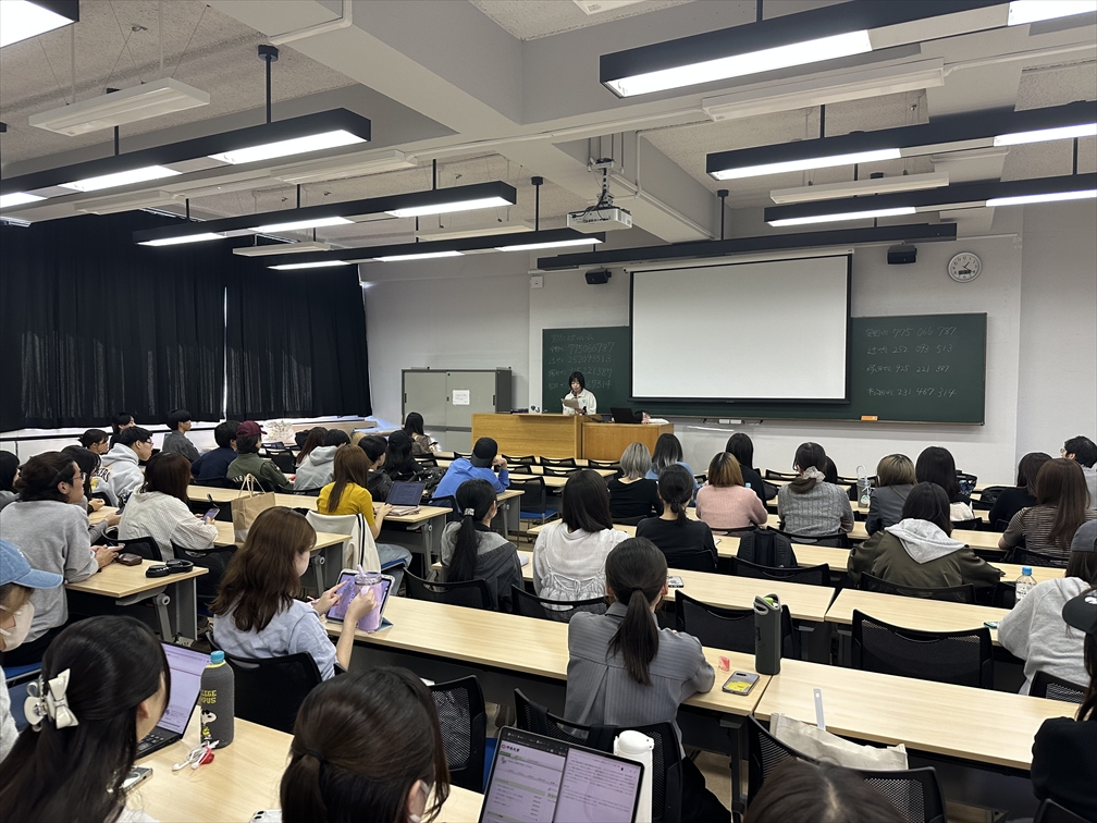 ゼミ発表会のようす